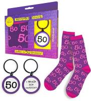 Opakowanie Zestaw brelok + skarpetki Happy-50K
