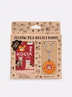 Opakowanie Zestaw / brelok + skarpety / KOCIA MAMA / 36-40