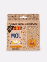 Opakowanie Zestaw / brelok + skarpety / MÓL KSIĄŻKOWY / 36-40