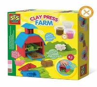 Zestaw ciastolin Farma 4 kolory. Wydawca: SES NL. SmakLiter.pl Opakowanie Zestaw ciastolin Farma 4 kolory