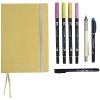 Zestaw Creative Journaling Kit Bright. Wydawca: Tombow. SmakLiter.pl Opakowanie Zestaw Creative Journaling Kit Bright