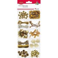 Opakowanie Zestaw dekoracji 12 rodzajów złoty