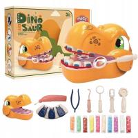 Opakowanie Zestaw dentysta ciastolina Dino