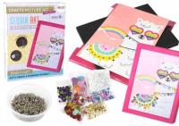 Opakowanie Zestaw DIY cekiny szpilki lama + ramka