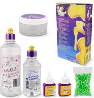 Zestaw DIY Sensory Slime 6w1 8el. Wydawca: Tuban. SmakLiter.pl Opakowanie Zestaw DIY Sensory Slime 6w1 8el