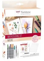 Zestaw do akwareli Nature. Wydawca: Tombow. SmakLiter.pl Opakowanie Zestaw do akwareli Nature