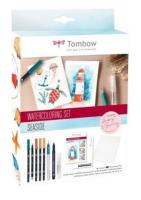 Zestaw do akwareli Seaside. Wydawca: Tombow. SmakLiter.pl Opakowanie Zestaw do akwareli Seaside