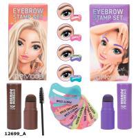 Zestaw do brwi Top Model 2 wzory BEAUTY&ME 12699A. Wydawca: DEPESCHE. SmakLiter.pl Opakowanie Zestaw do brwi Top Model 2 wzory BEAUTY&ME 12699A