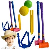 Zestaw do gry Krokiet. Wydawca: Maksik. SmakLiter.pl Opakowanie Zestaw do gry Krokiet