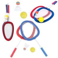 Zestaw do gry w badmintona. Wydawca: Maksik. SmakLiter.pl Opakowanie Zestaw do gry w badmintona