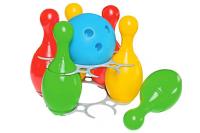 Zestaw do gry w kręgle. Wydawca: Technok. SmakLiter.pl Opakowanie Zestaw do gry w kręgle