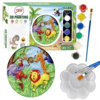 Zestaw do malowania ceramicznych płócien 3D. Wydawca: Maksik. SmakLiter.pl Opakowanie Zestaw do malowania ceramicznych płócien 3D