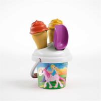 Zestaw do piasku jednorożec z lodami. Wydawca: Tupiko. SmakLiter.pl Opakowanie Zestaw do piasku jednorożec z lodami