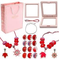 Zestaw do robienia biżuterii. Wydawca: Maksik. SmakLiter.pl Opakowanie Zestaw do robienia biżuterii