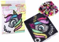 Opakowanie Zestaw do robienia biżuterii DIY Jednorożec 2000El