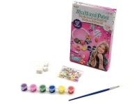 Opakowanie Zestaw do robienia bransoletek z farbam