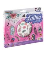 Opakowanie Zestaw do tatuażu 10 arkuszy różowy