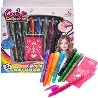 Zestaw do tatuażu. Wydawca: Maksik. SmakLiter.pl Opakowanie Zestaw do tatuażu