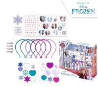 Zestaw do tworzenia ozdób do włosów Frozen 246 elementów WD21623. Wydawca: Kids Euroswan. SmakLiter.pl Opakowanie Zestaw do tworzenia ozdób do włosów Frozen 246 elementów WD21623