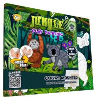 Opakowanie Zestaw do wyklejania plasteliną - Dżungla