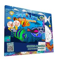 Opakowanie Zestaw do wyklejania plasteliną - Ryby