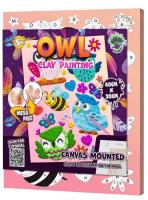 Opakowanie Zestaw do wyklejania plasteliną - Sowa