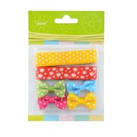 Opakowanie Zestaw do zdobienia (wstążki + kokardki)