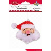 Opakowanie Zestaw do złożenia Głowa Mikołaja