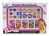 Opakowanie Zestaw drewnianych koralików