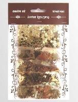 Opakowanie Zestaw elementów złotych z folii 5g