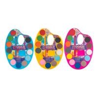 Opakowanie Zestaw farb 12 kolorów z pędzlem