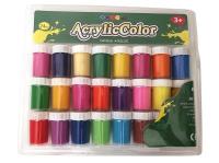 Opakowanie Zestaw farb akrylowych 24 kolory