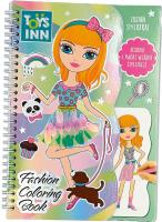 Opakowanie Zestaw Fashion Coloring Book