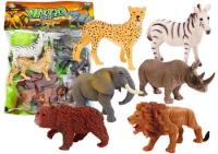 Opakowanie Zestaw figurek dzikich zwierząt 6szt