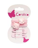 Opakowanie Zestaw frotek i spinek z Kotkiem