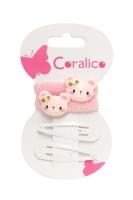 Opakowanie Zestaw frotek i spinek z misiem