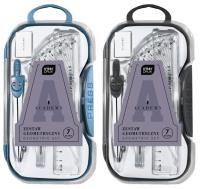 Opakowanie Zestaw geometryczny w pudełku 7el Academy mix