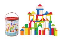 Opakowanie Zestaw klocków drewnianych 80 elementów