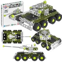 Opakowanie Zestaw konstrukcyjny metalowy czołg