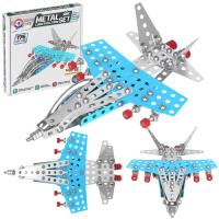 Zestaw konstrukcyjny metalowy samolot. Wydawca: Technok. SmakLiter.pl Opakowanie Zestaw konstrukcyjny metalowy samolot