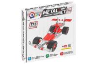 Zestaw konstrukcyjny metalowy wyścigówka. Wydawca: Technok. SmakLiter.pl Opakowanie Zestaw konstrukcyjny metalowy wyścigówka