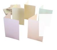 Opakowanie Zestaw kopert i kart A6 perłowe 50szt.