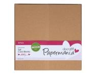 Opakowanie Zestaw kopert i kart recycled kraft 50szt