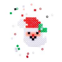 Zestaw koralików do prasowania mikołaj. Wydawca: Dalprint. SmakLiter.pl Opakowanie Zestaw koralików do prasowania mikołaj