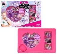 Zestaw koralików serce. Wydawca: Artyk. SmakLiter.pl Opakowanie Zestaw koralików serce