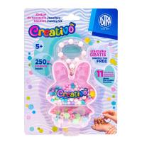 Zestaw koralików Zajączek 250szt + 2m gumek ASTRA. Wydawca: ASTRA papiernicze. SmakLiter.pl Opakowanie Zestaw koralików Zajączek 250szt + 2m gumek ASTRA