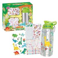 Opakowanie Zestaw kreatywny butelka na wodę dinozaur