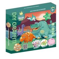 Opakowanie Zestaw kreatywny Dinozaury