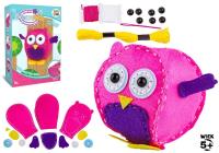 Opakowanie Zestaw kreatywny do szycia Sowa