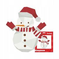 Opakowanie Zestaw kreatywny Wyklejanka świąteczna Mikołaj